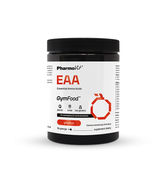 EAA Essential Amino Acids (grejpfrut) 375 g | GymFood Pharmovit