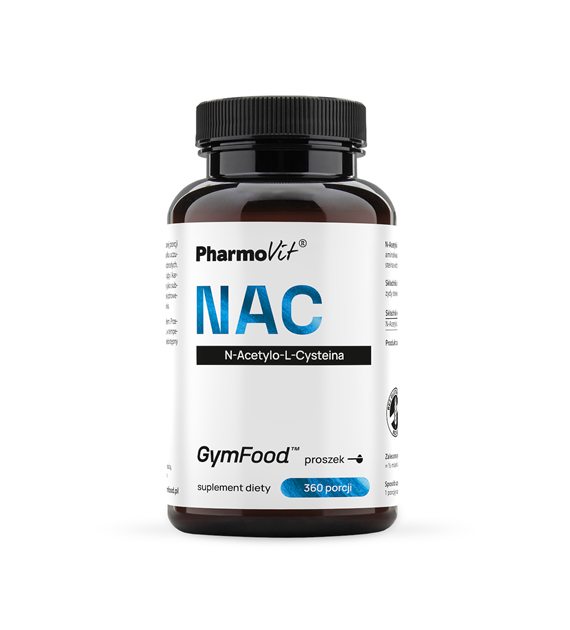 NAC N-Acetylo-L-Cysteina 140 g GymFood Pharmovit