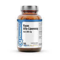 Kwas Alfa-Liponowy ALA 300 mg 60 kaps Clean label Pharmovit