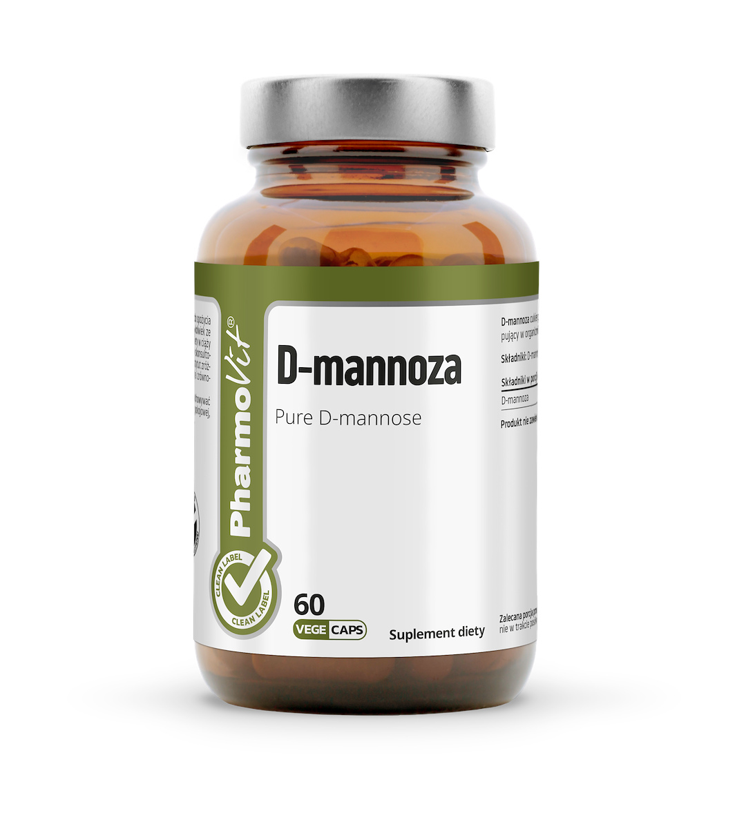 D-mannoza 60 kaps | Clean Label Pharmovit