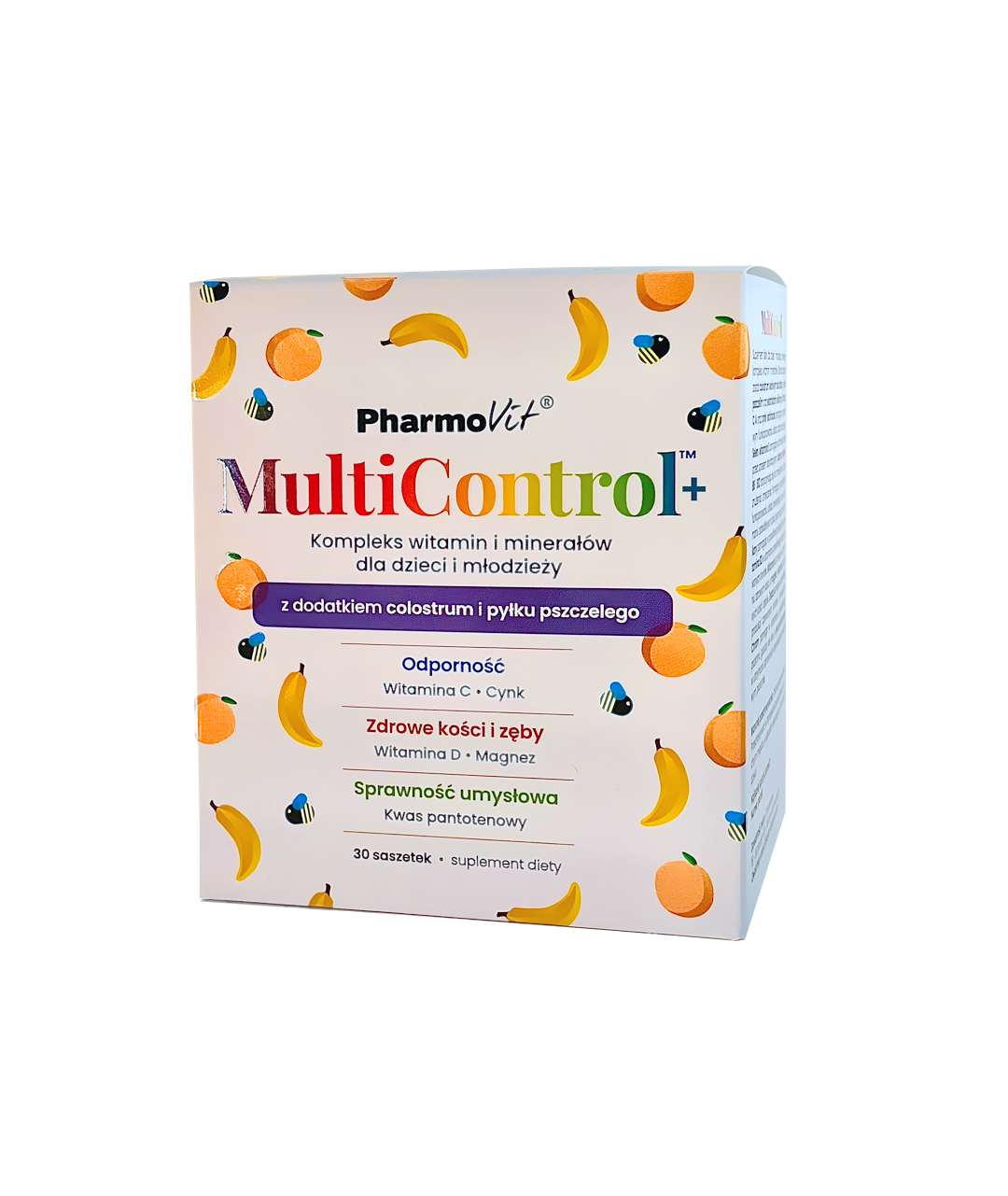MultiControl™+ Kompleks witamin i minerałów dla dzieci i młodzieży 30 saszetek Pharmovit
