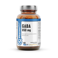 GABA 650 mg 60 kaps | Clean Label Pharmovit