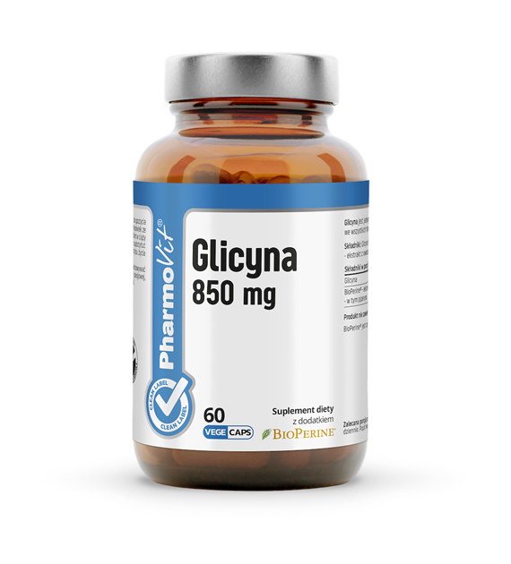 Glicyna 850 mg 60 kaps | Clean Label Pharmovit