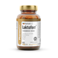 Laktoferr™ metabolizm żelaza 60 kaps | Herballine™ Pharmovit