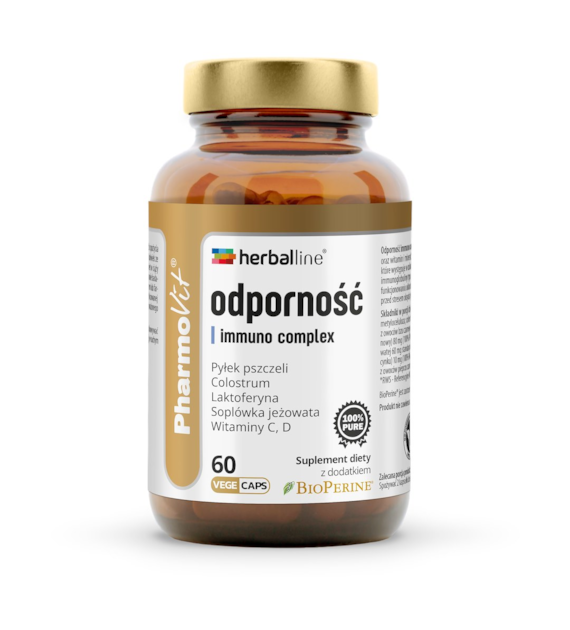 Odporność immuno complex 60 kaps | Herballine Pharmovit