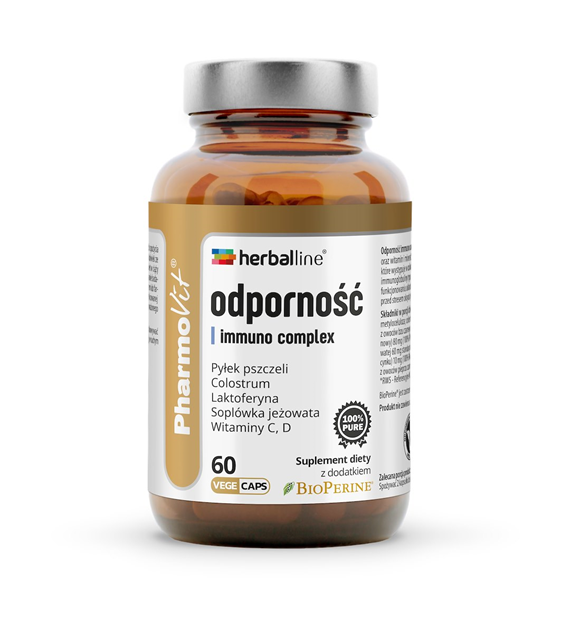 Odporność immuno complex 60 kaps | Herballine Pharmovit