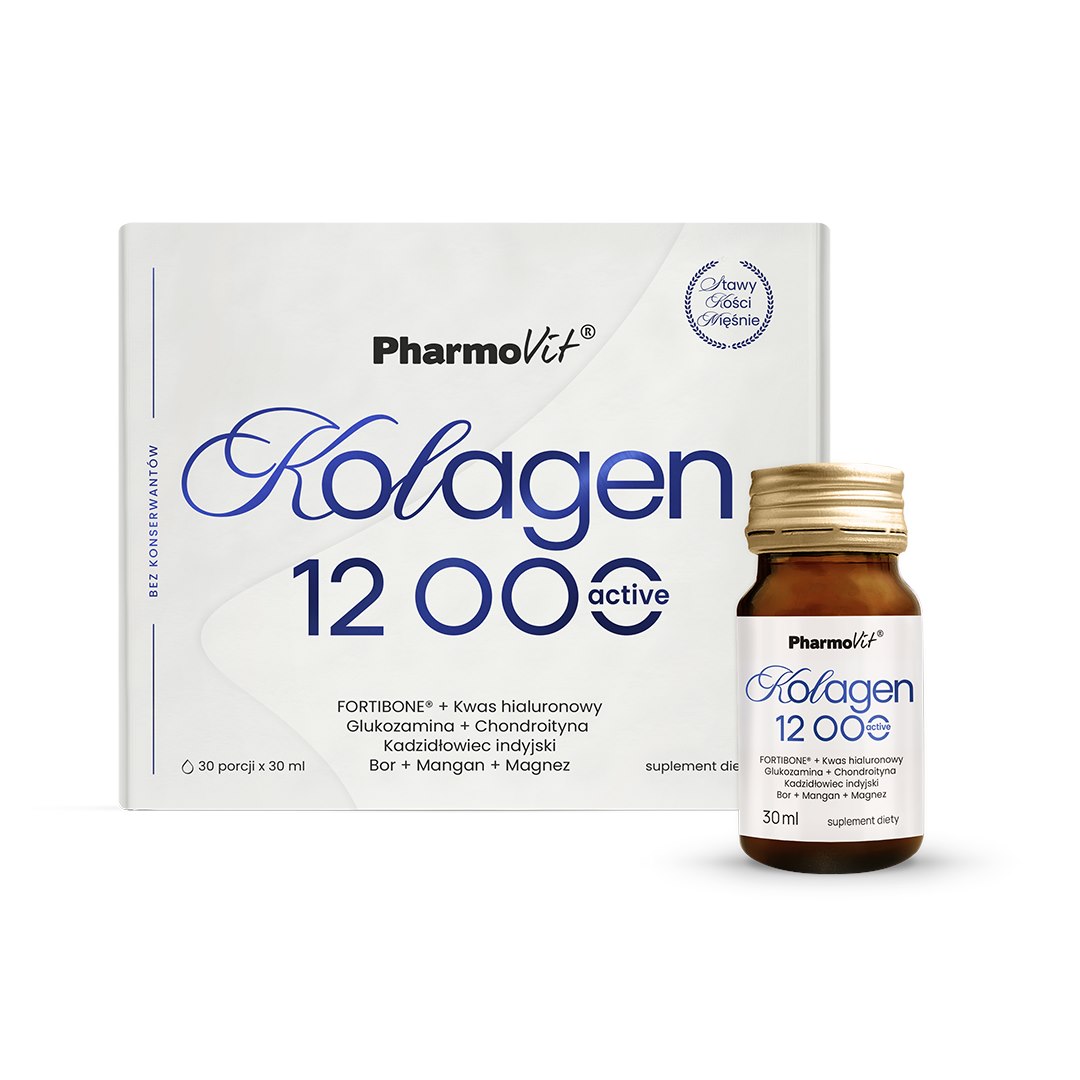 Kolagen 12 000 active 30 szt x 30 ml | Pharmovit