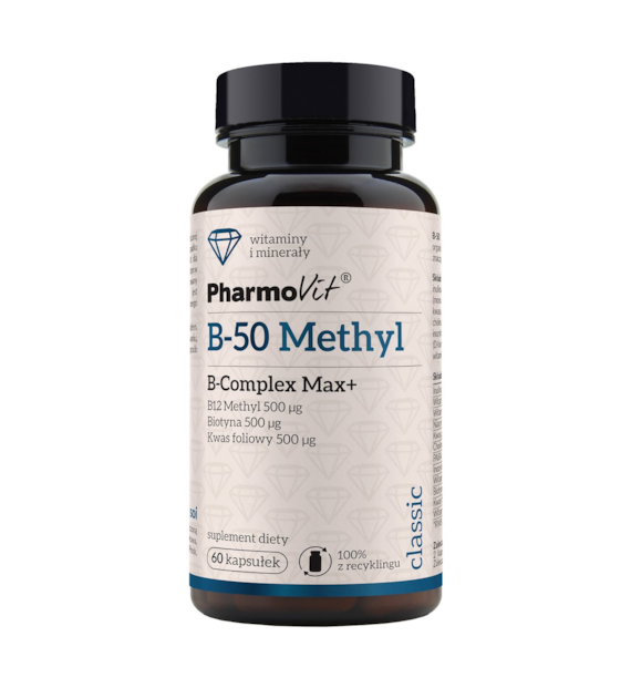 B-50 Methyl B-complex Max+ 60 kaps | Classic Pharmovit