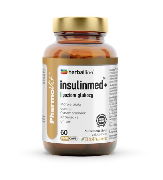 Insulinmed™+ 60 kaps | Herballine™ Pharmovit