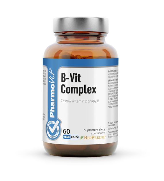 B-Vit Complex 60 kaps | Clean Label Pharmovit
