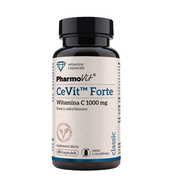 CeVit™ Forte Witamina C 1000 mg 60 kaps | Classic Pharmovit