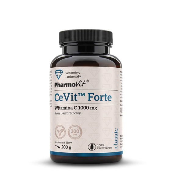 CeVit™ Forte Witamina C 1000 mg 200 g | Classic Pharmovit