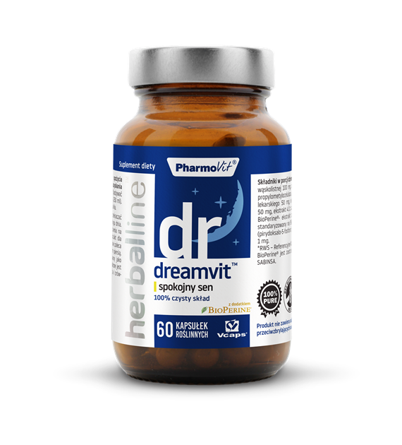 Dreamvit™ spokojny sen 60 vege kaps | Herballine™ Pharmovit