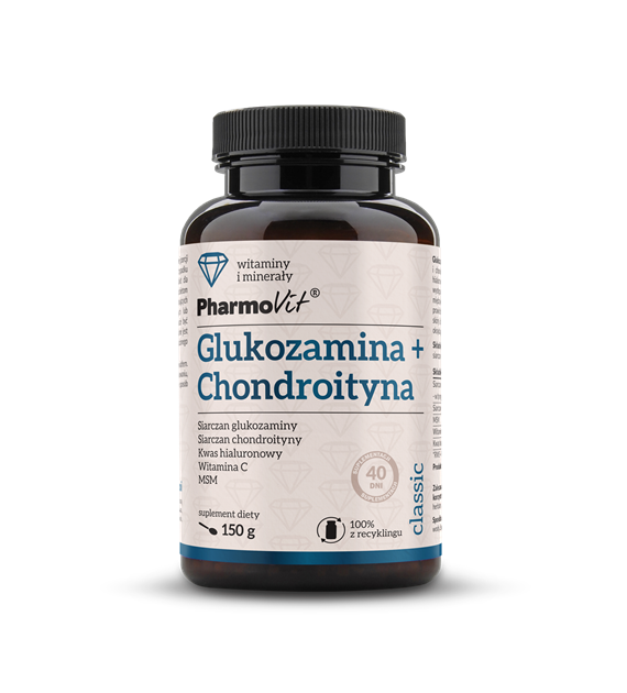 Glukozamina + Chondroityna 150 g | Classic Pharmovit