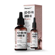 K2+D3-Vit 4000 IU Oil Active 30 ml | Clean Label Pharmovit