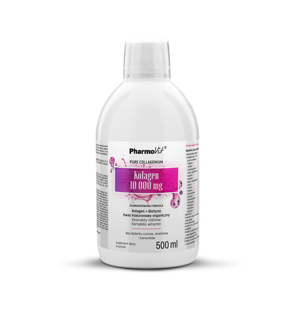 Kolagen 10 000 mg Zaawansowana formuła płyn 500 ml | Pharmovit