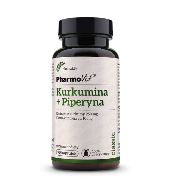 Kurkumina + piperyna 90 kaps | Classic Pharmovit