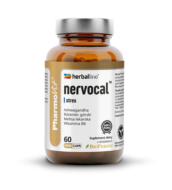 Nervocal™ stres 60 vege kaps | Herballine™ Pharmovit