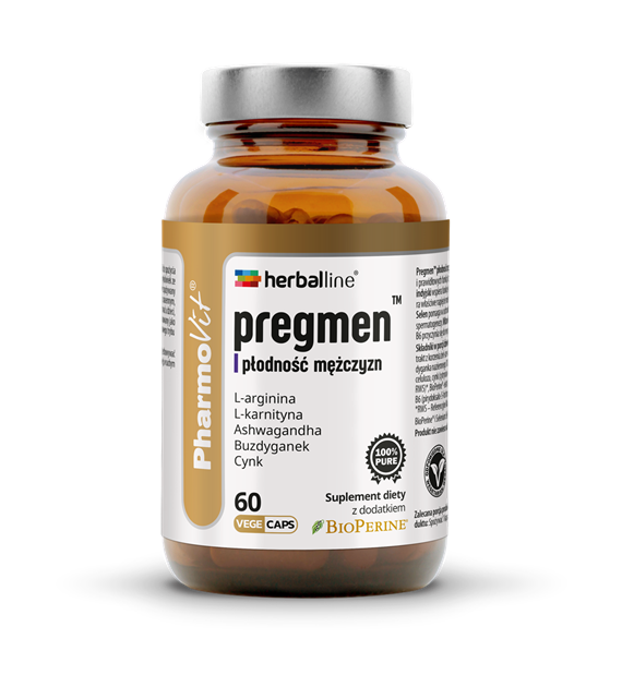 Pregmen™ płodność mężczyzn 60 vege kaps | Herballine™ Pharmovit