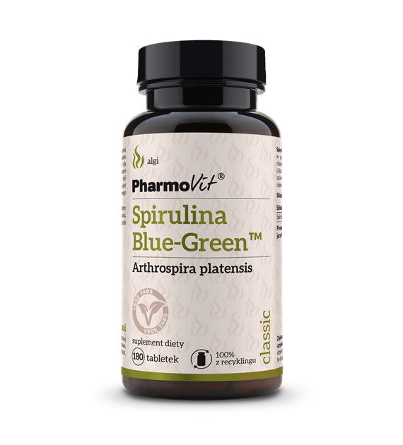 Spirulina BLUE-GREEN™ 180 tabl vege | Classic Pharmovit