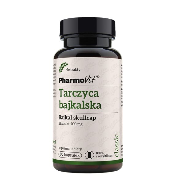 Tarczyca bajkalska Baikall skullcap 400 mg 90 kaps | Classic Pharmovit